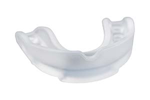 Athletic mouthguard for playing sports
