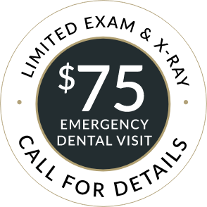 75$ New Patient Special stamp