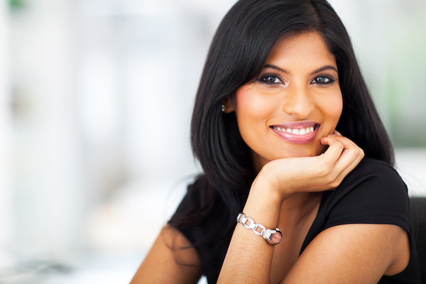 headshot of attractive business woman